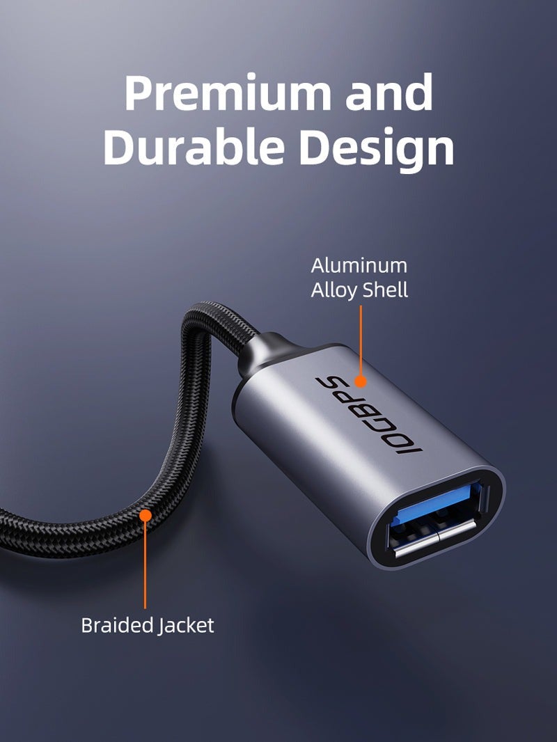 CABLETIME 10GBPS USB-C MALE TO USB-A FEMALE ADAPTER - Image 4